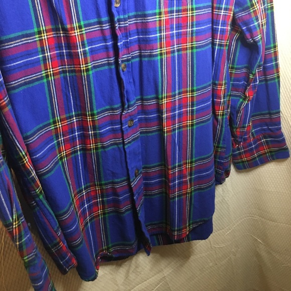 Saddlebred | Men’s 100% Cotton Colorful Plaid Button Down Shirt - Picture 6 of 12